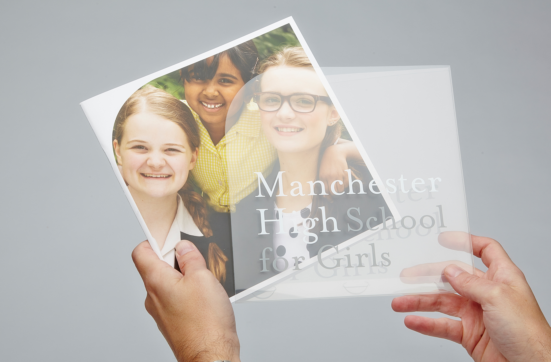 Manchester High School For Girls prospectus and sleeve